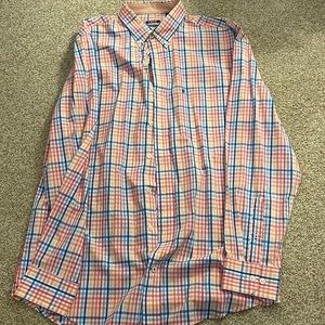 Men’s Izod Checkered button down